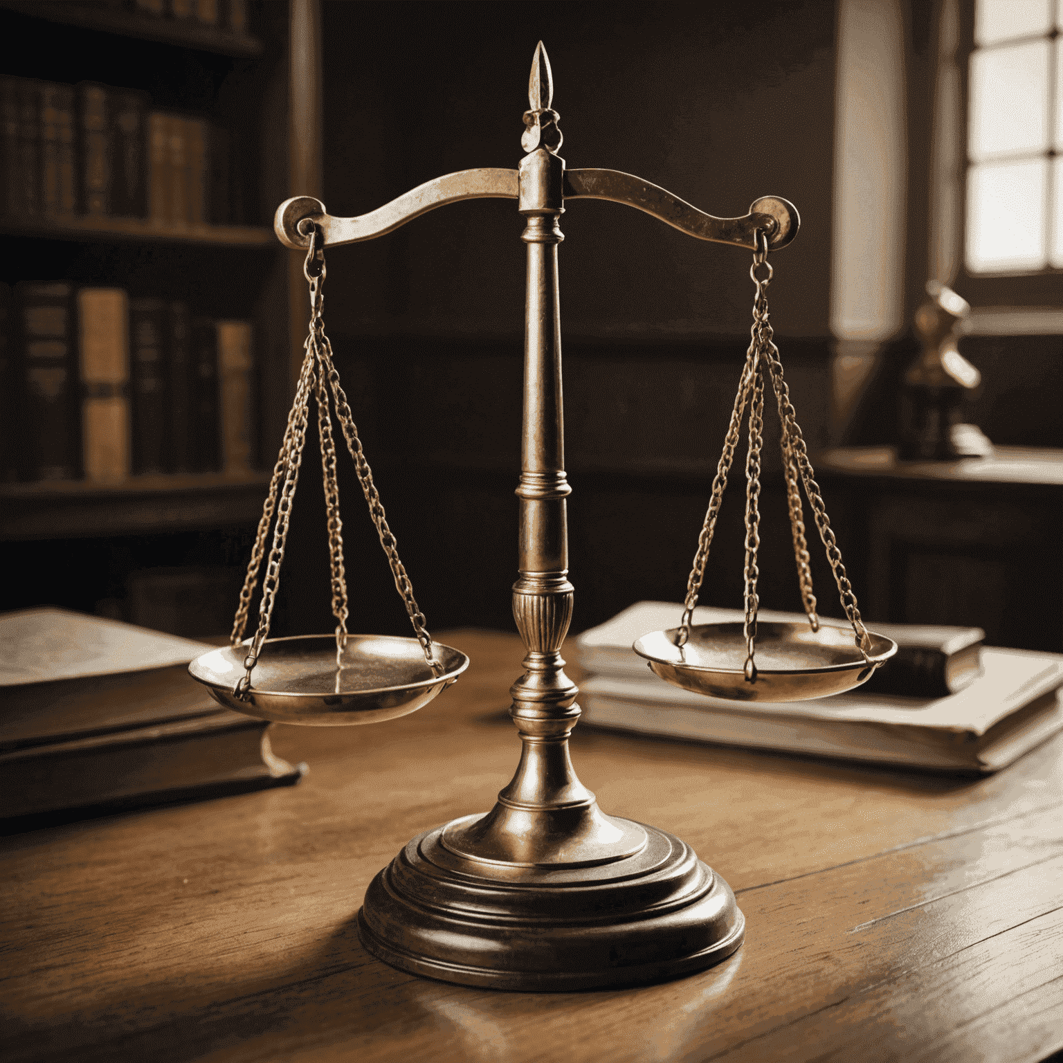 An image depicting the scales of justice, symbolizing the South African legal system and its impact on businesses operating in the country.