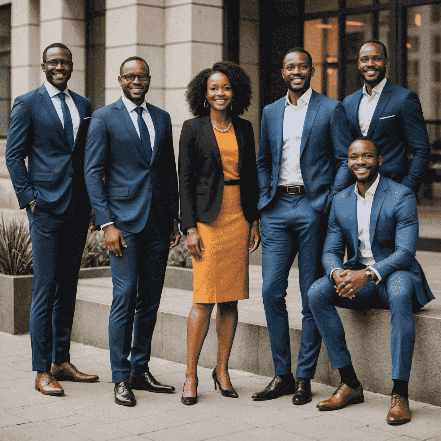 The diverse and skilled ZuluZenith team, showcasing their expertise in financial planning and investment consulting